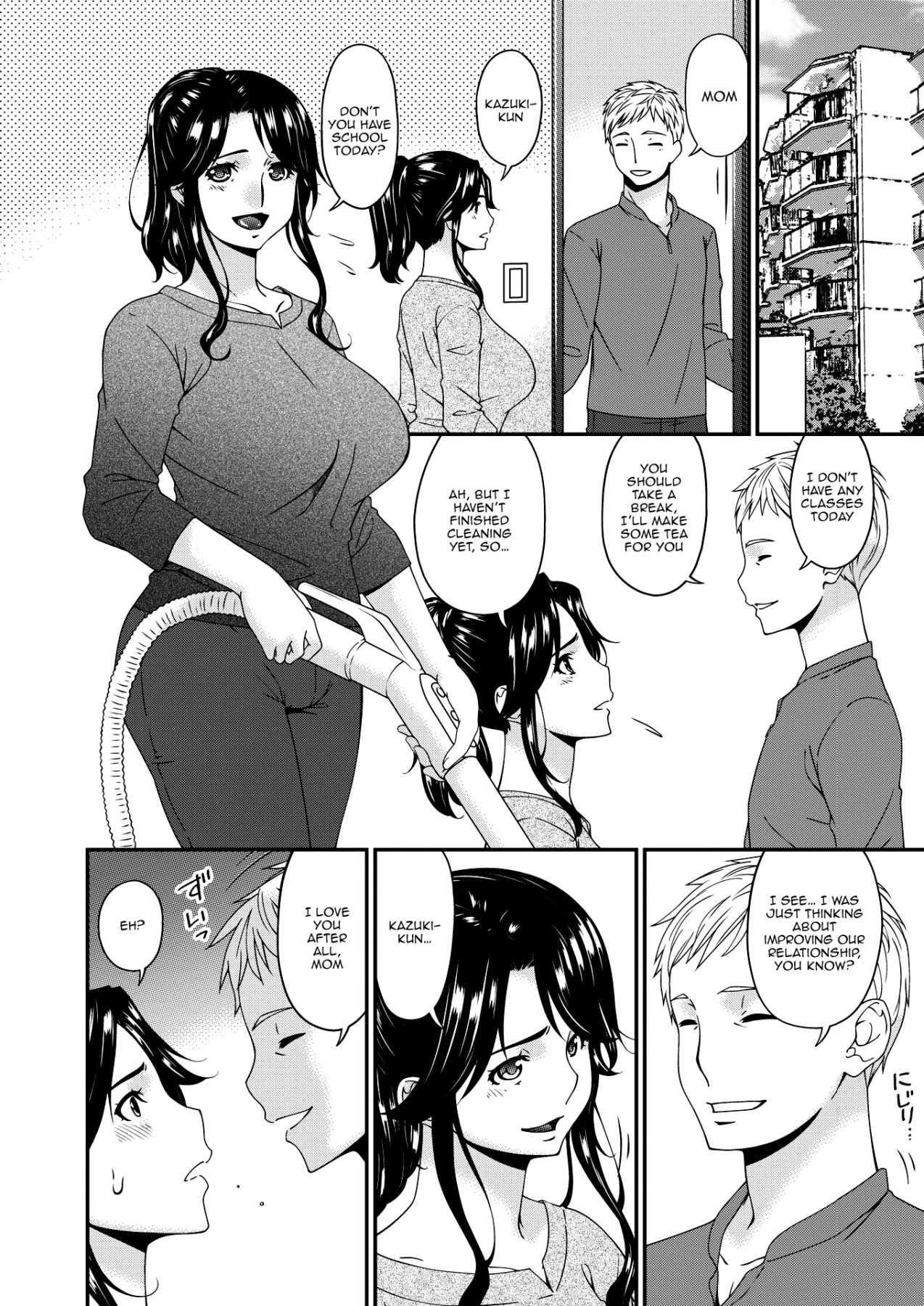 Hentai Manga Comic-When I Started Thinking About My Mother-In-Law...-Read-8